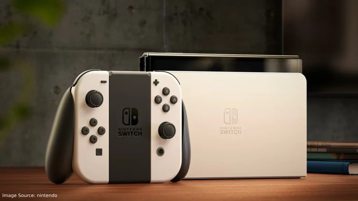 Leaked render of the rumored Nintendo Switch 2 console