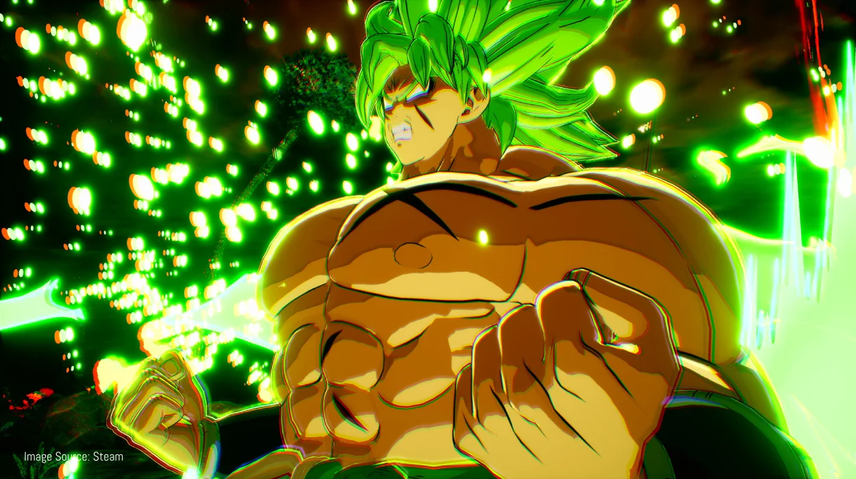 Dragon Ball: Sparking Zero gameplay showing Yajirobe character with updated Senzu bean mechanic