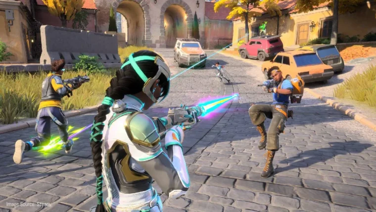 Project Ethos gameplay screenshot showcasing third-person combat and hero abilities