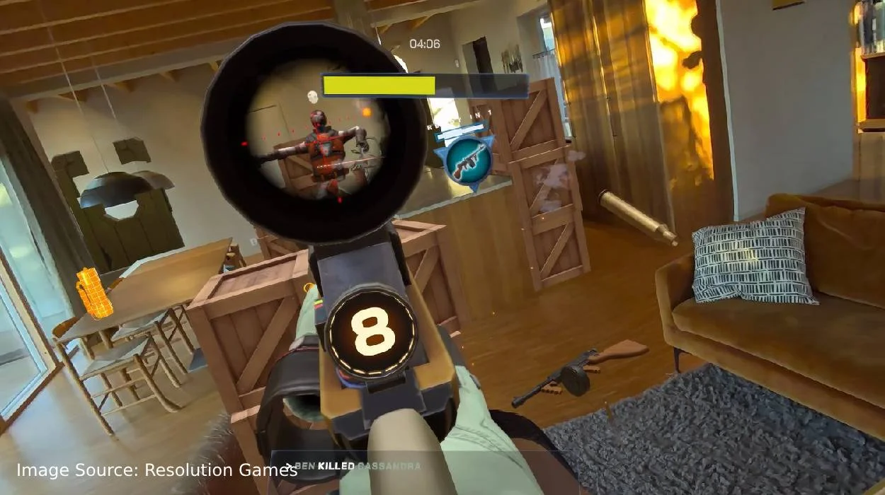 Transform Your Space into a Mixed Reality Battlefield