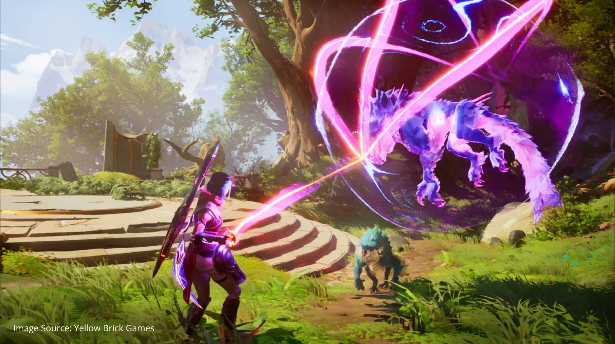 Eternal Strands magical combat screenshot